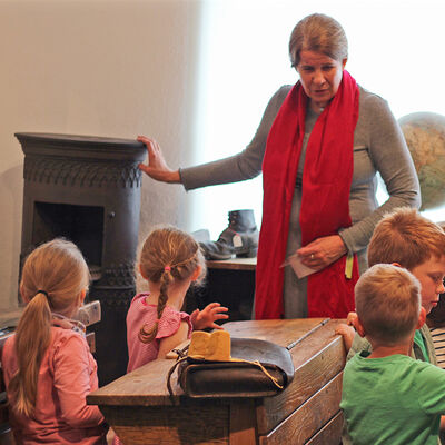 Bild vergr&ouml;&szlig;ern: Historische Schulstunde - Museum der Stadt Lennestadt