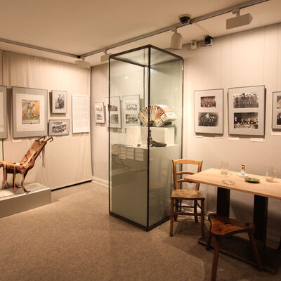 Bild vergr&ouml;&szlig;ern: Alte Dauerausstellung im Museum der Stadt Lennestadt.