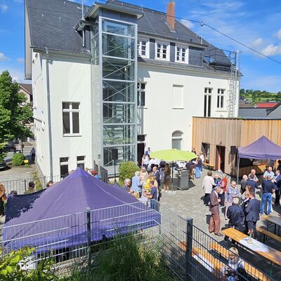 Bild vergr&ouml;&szlig;ern: Die Neuer�ffnung des Museums der Stadt Lennestadt.