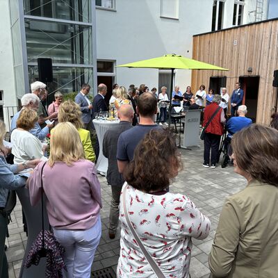 Bild vergr&ouml;&szlig;ern: Die Neuer�ffnung des Museums der Stadt Lennestadt.