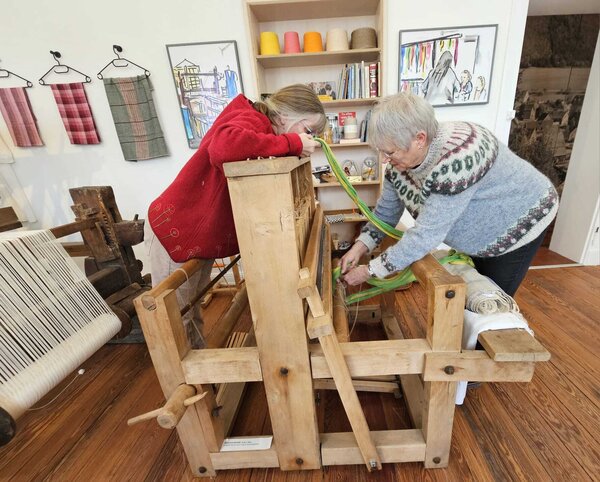 Bild vergr&ouml;&szlig;ern: Webstube - Museum der Stadt Lennestadt